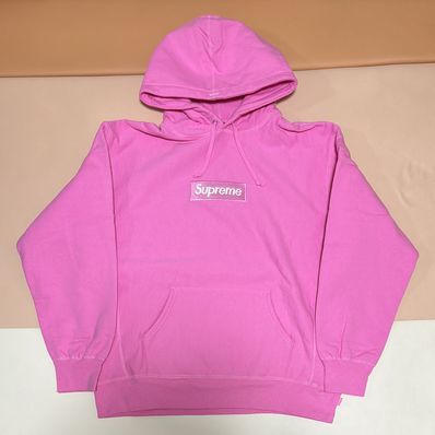 Supreme Box Logo Hooded Sweatshirt "Pink" (21FW)