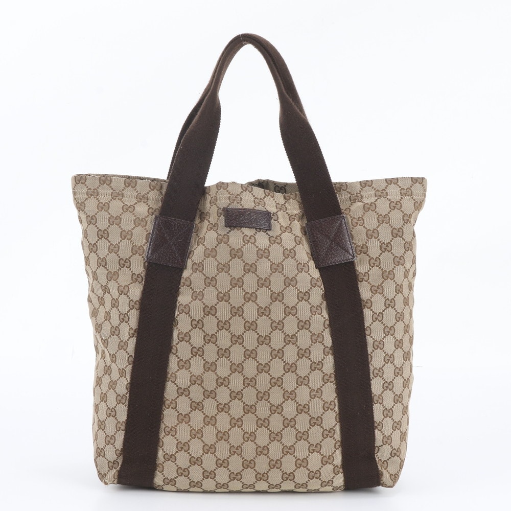 ■美品 グッチ GGキャンバス 189669 トート バッグ