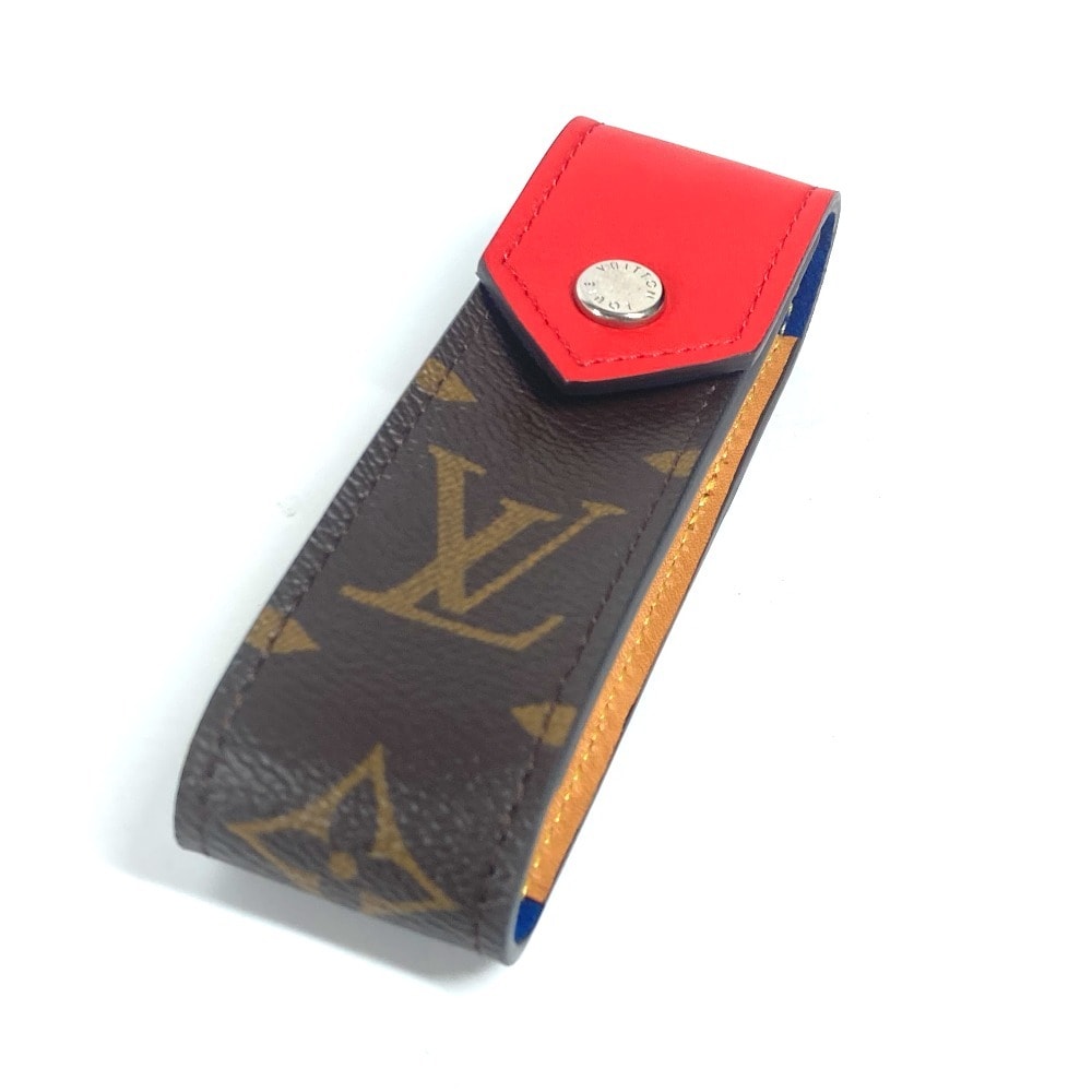 ルイヴィトン LOUIS VUITTON エテュイ デ スティーヴ GI0013 モノグラム ダイスポーチ ポーチ モノグラムキャンバス レッド