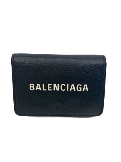 BALENCIAGA Everyday Mini Wallet "Gris Fossile"