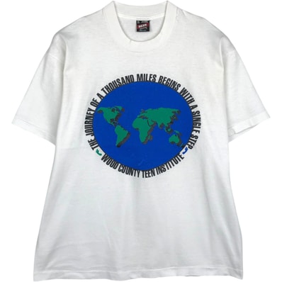 古着 90年代 フルーツオブザルーム FRUIT OF THE LOOM BEST プリントTシャツ USA製 メンズXL相当/eaa650399