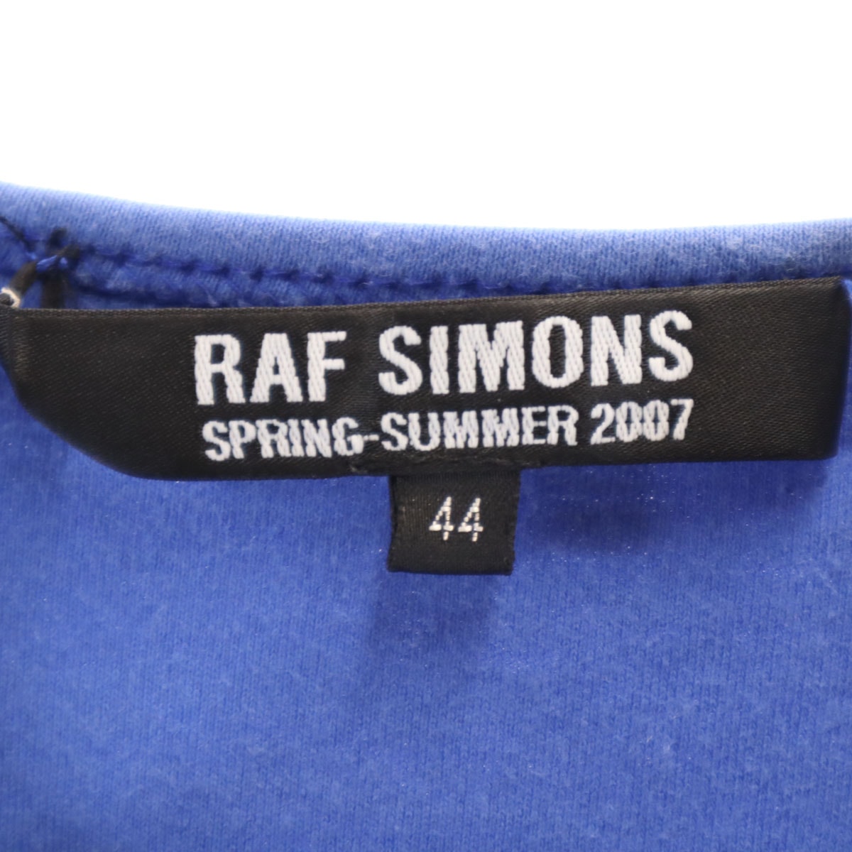 C (やや傷や汚れあり)】RAF SIMONS ラフシモンズ 2007ss カットオフ