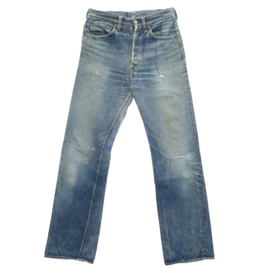 Levi's リーバイス 40s 501XX 47モデル トップボタン裏ドーム型刻印ツメ デニム パンツ W30 ブルー系【中古】