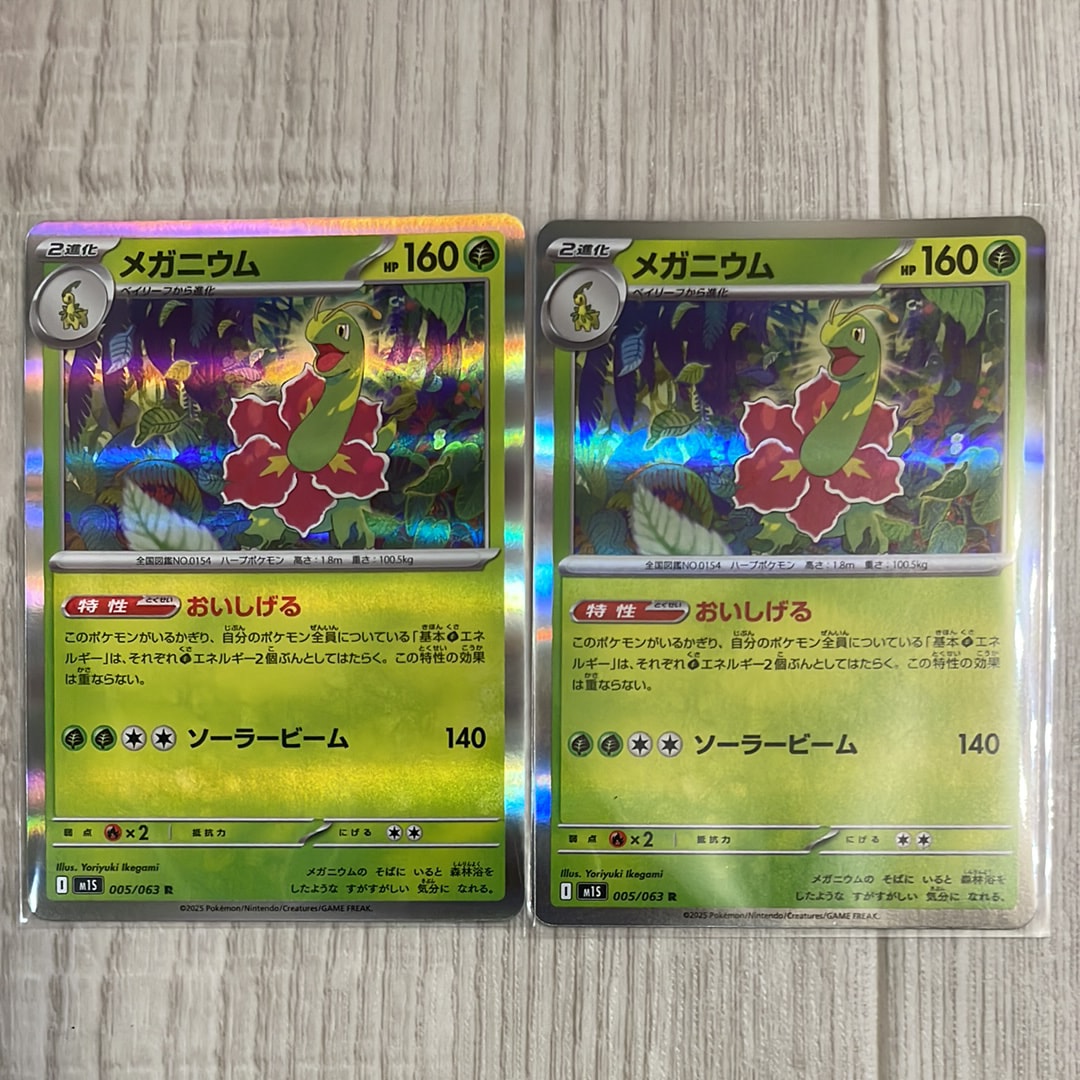 メガニウム R [M1S 005/063](拡張パック「メガシンフォニア」)