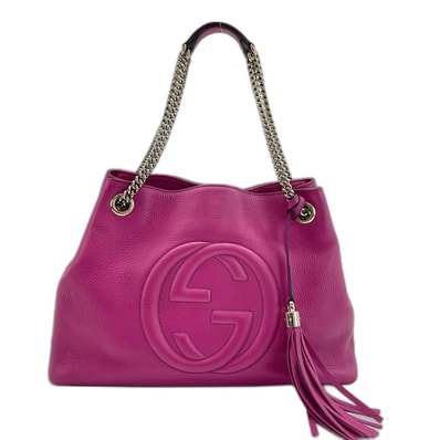 グッチ GUCCI ソーホー ショルダーバッグ レザー【中古】
