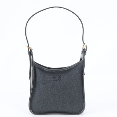 ■美品 ロエベ アナグラムショルダーバッグ レザー