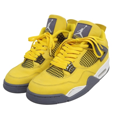 ナイキ Air Jordan 4 スニーカー シューズ メンズ Tour Yellow イエロー 28.5cm CT8527 700 10.5(US)
