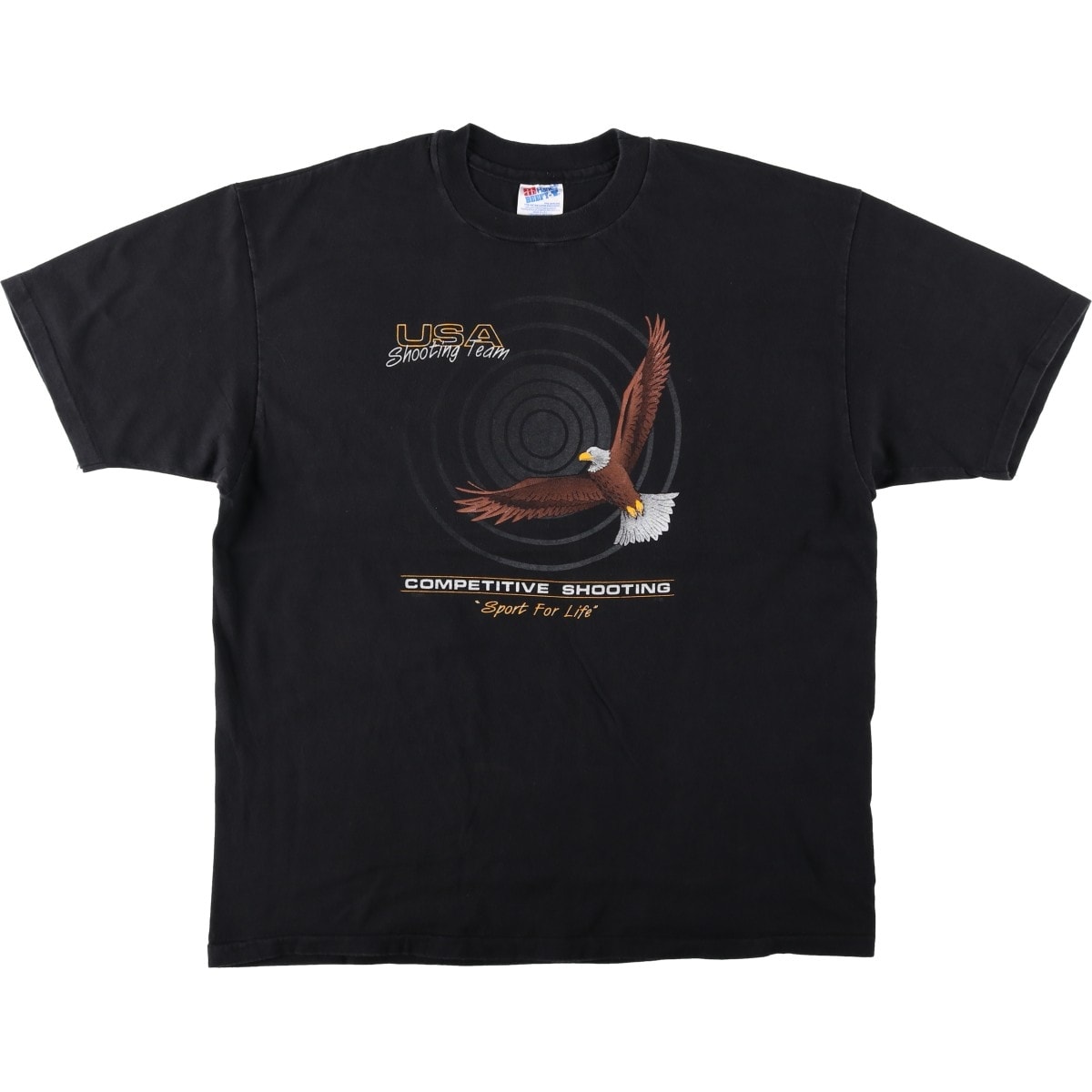 古着 90年代 ヘインズ Hanes BEEFY-T 鷲柄 イーグル柄 プリントTシャツ USA製 メンズXL相当 ヴィンテージ/eaa654813