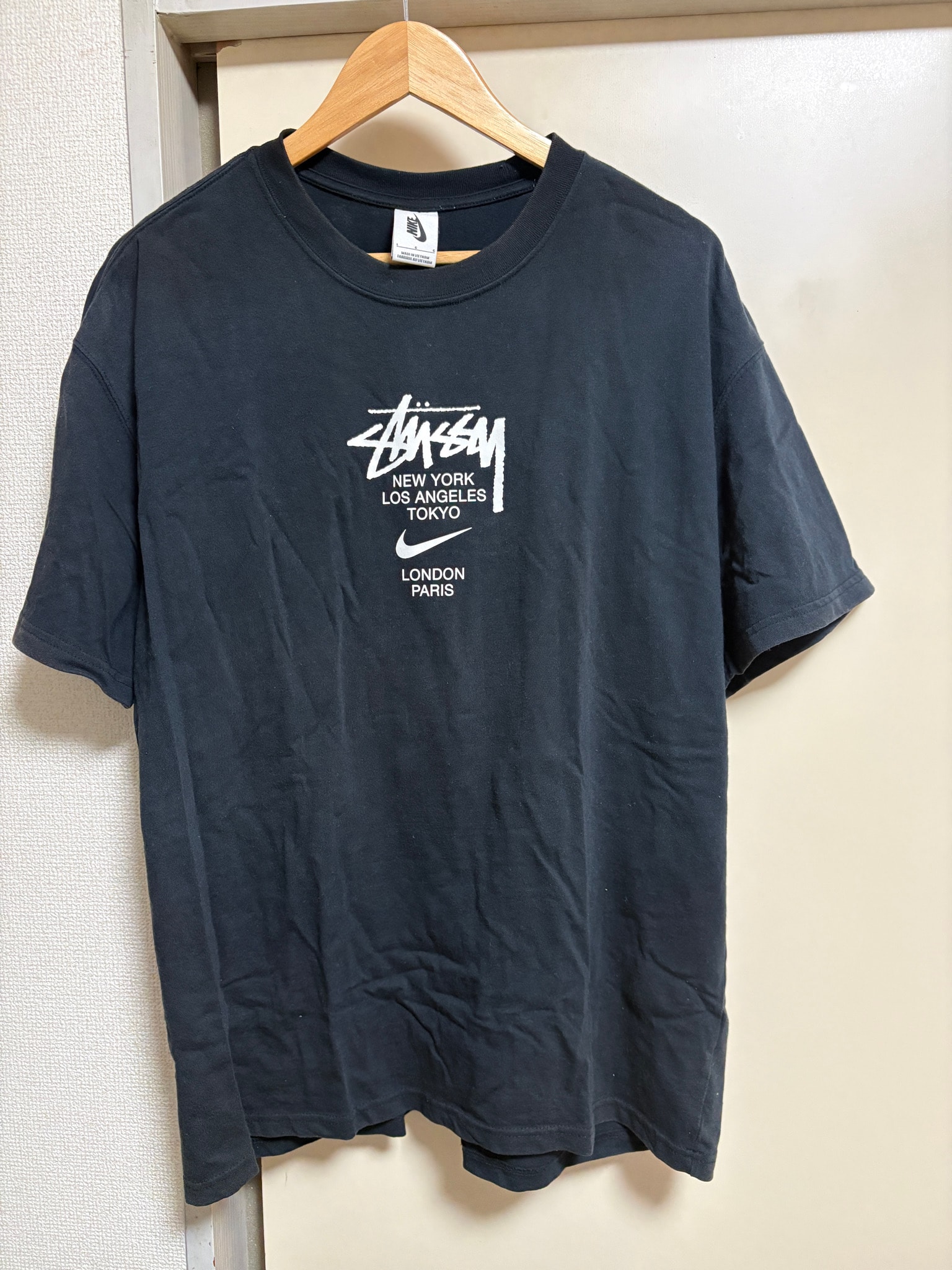 Nike x Stussy International T-Shirt "Black"