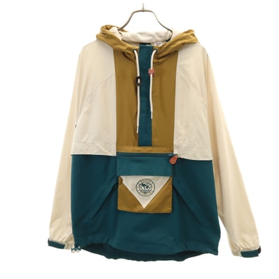 Reebok リーボック アノラックパーカー L ベージュ プルオーバー