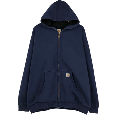 古着 カーハート Carhartt スウェットフルジップパーカー メンズXL相当/eaa633013