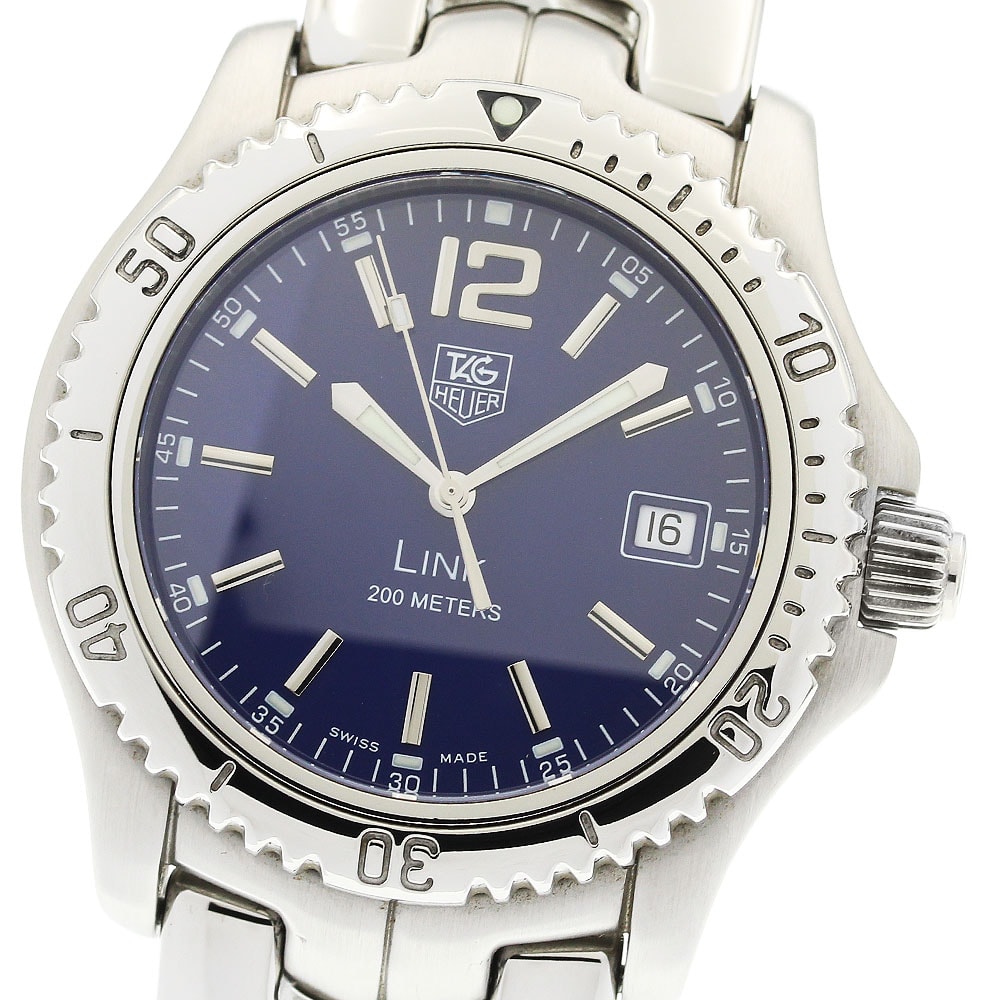 ☆美品 タグホイヤー リンク デイト WT1113-0 メンズ 【中古】