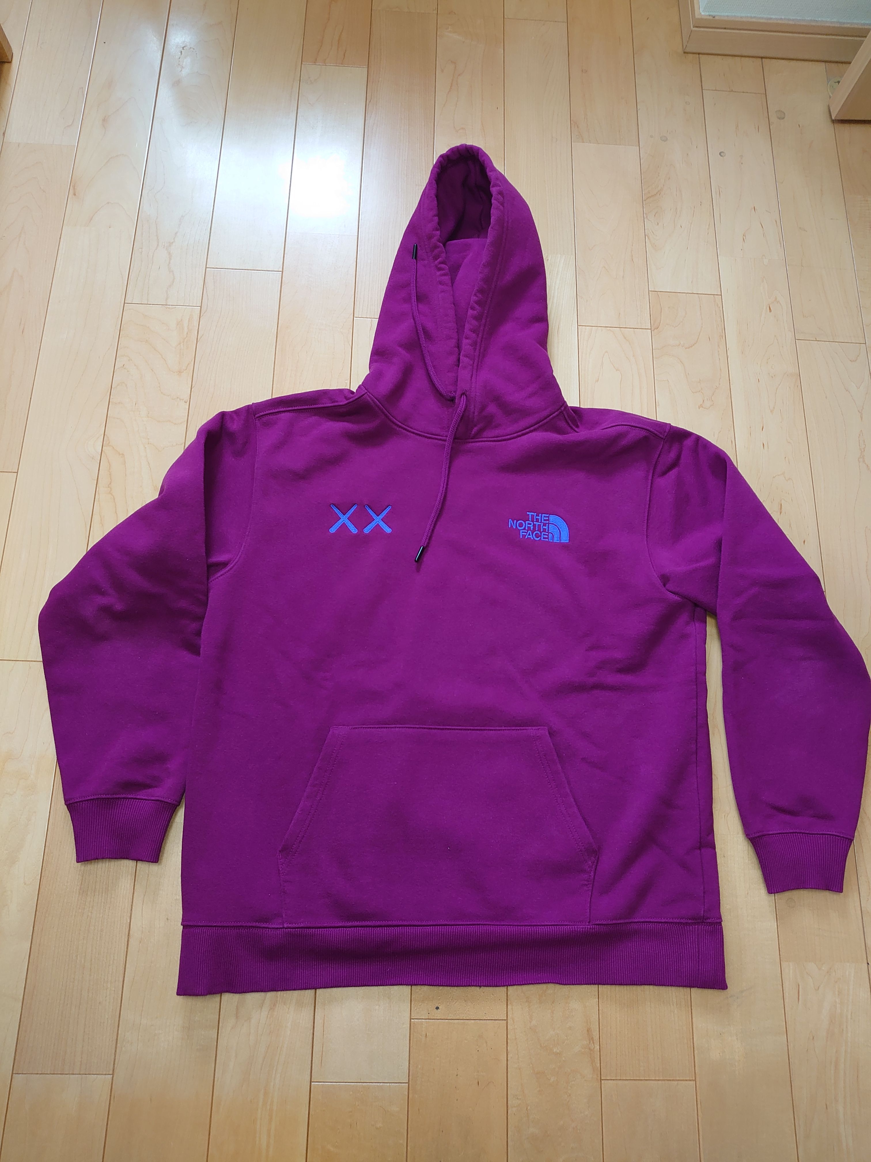 The North Face Kaws Hoodie "Purple Blue"