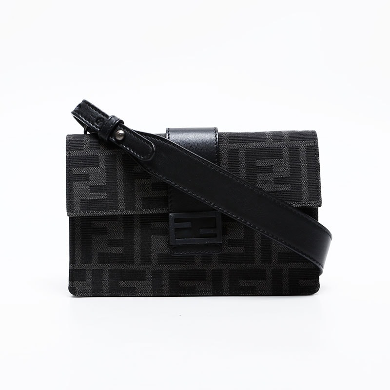 フェンディ FENDI ズッカ バゲット 3way ベルト ショルダーバッグ【中古】