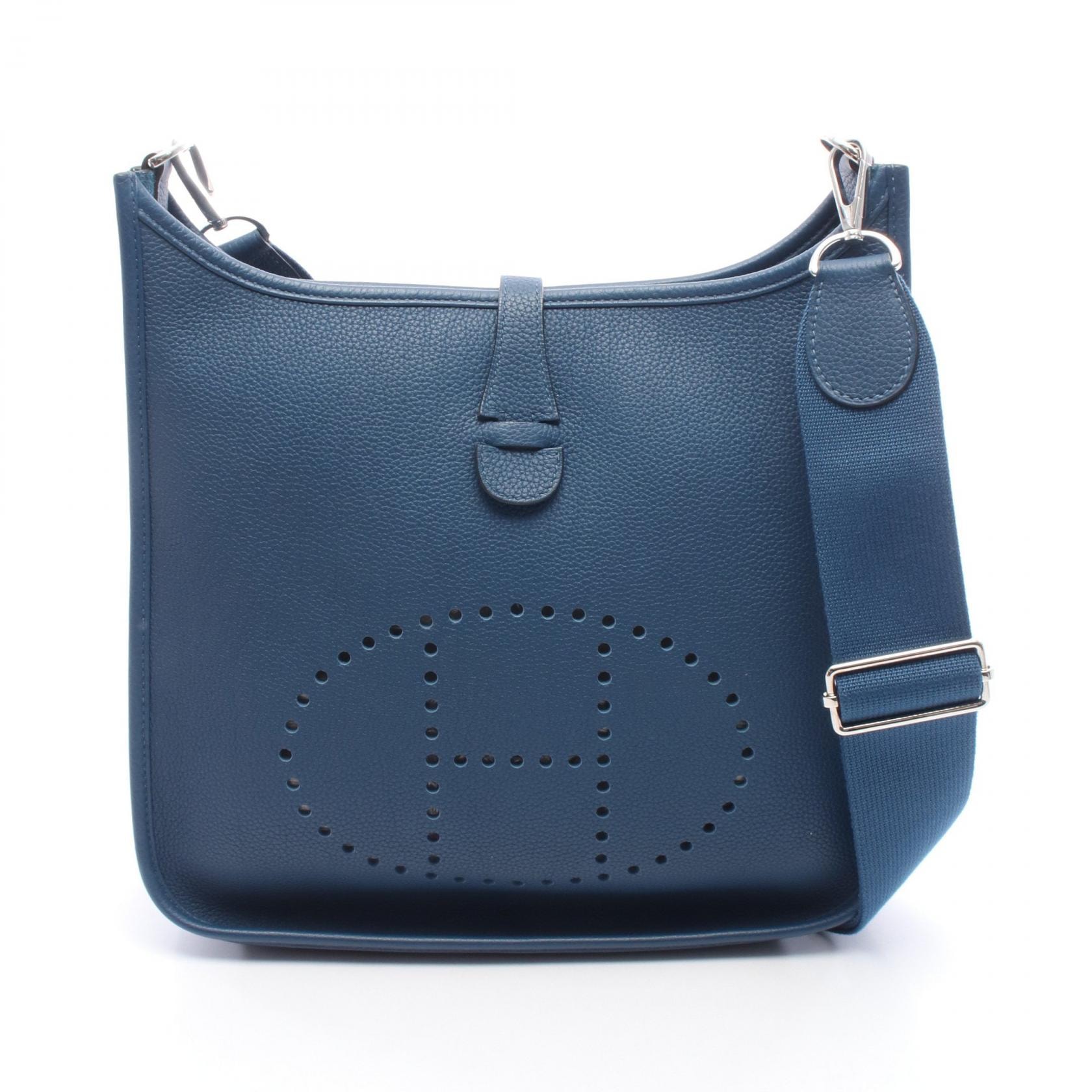 エルメス HERMES エヴリン 3 トロワ PM ディープブルー ショルダーバッグ バッグ トリヨンクレマンス トリヨンクレマンス Y刻印(2020年製造) レディース ブルー系 【中古】