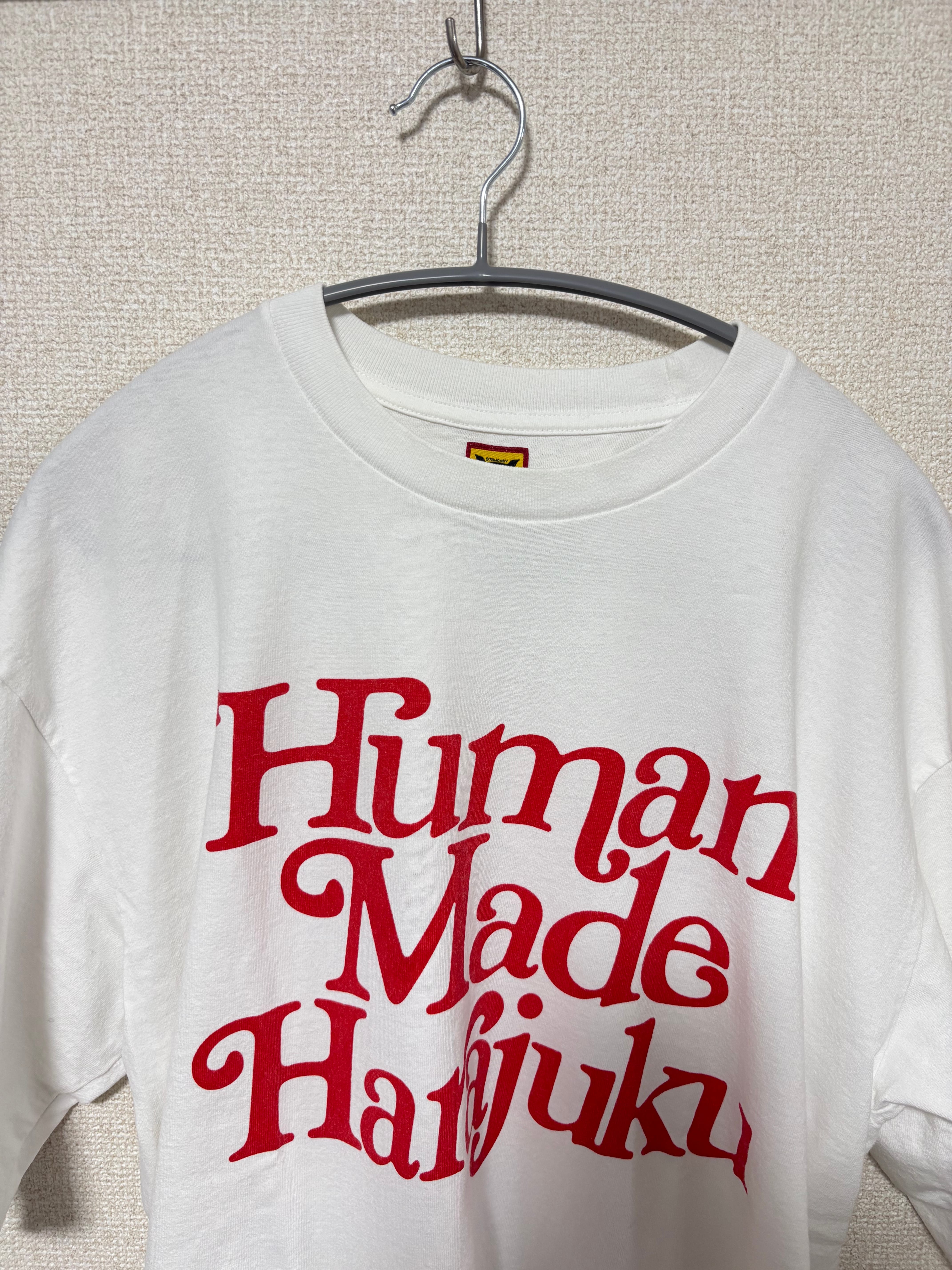 ヒューマンメイド ガールズドントクライ ハラジュク Tシャツ #2 "ホワイト" / ヴェルディ