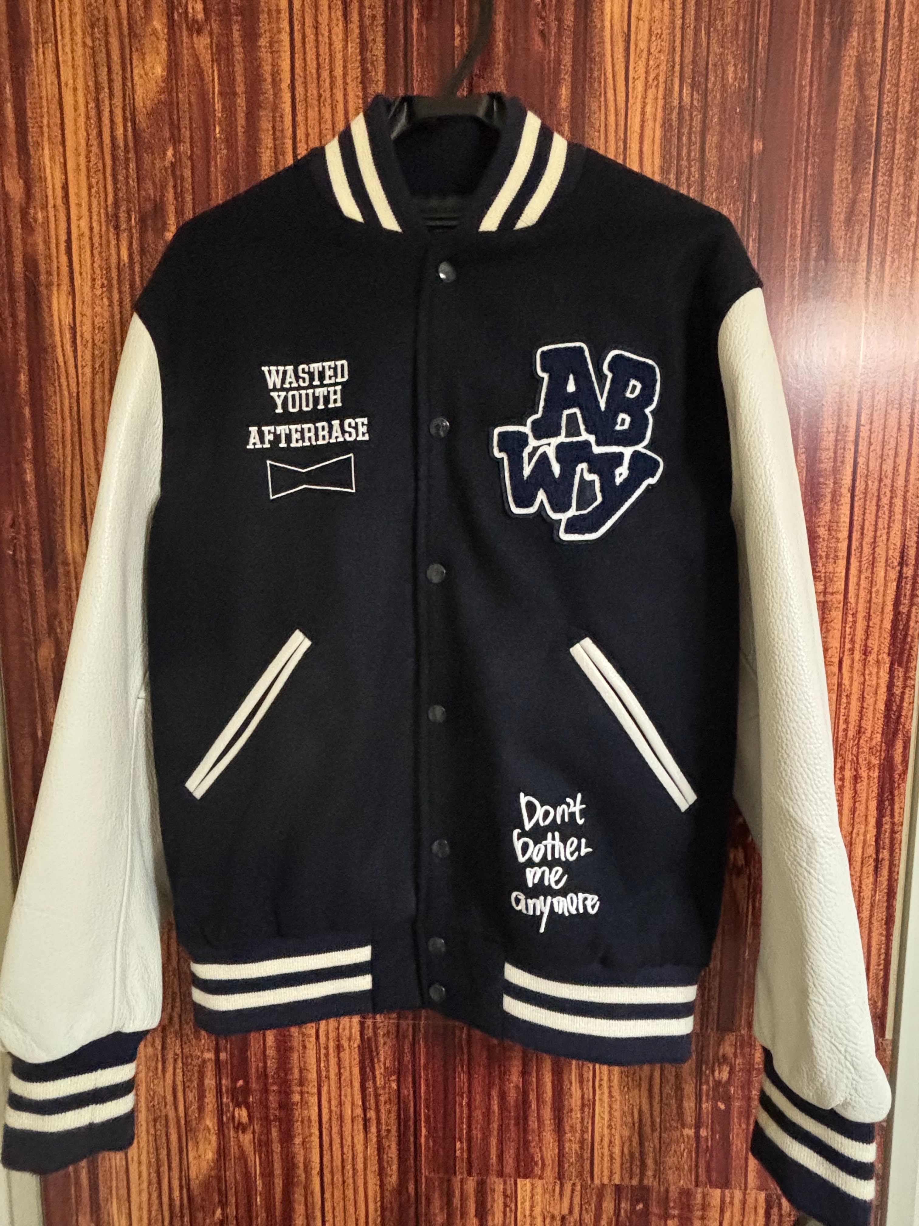 Wasted Youth Afterbase VARSITY JACKET "Navy" / VERDY