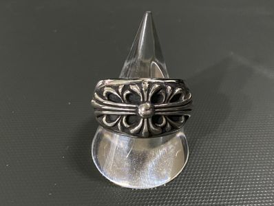 Chrome Hearts Floral Cross Ring "Silver"