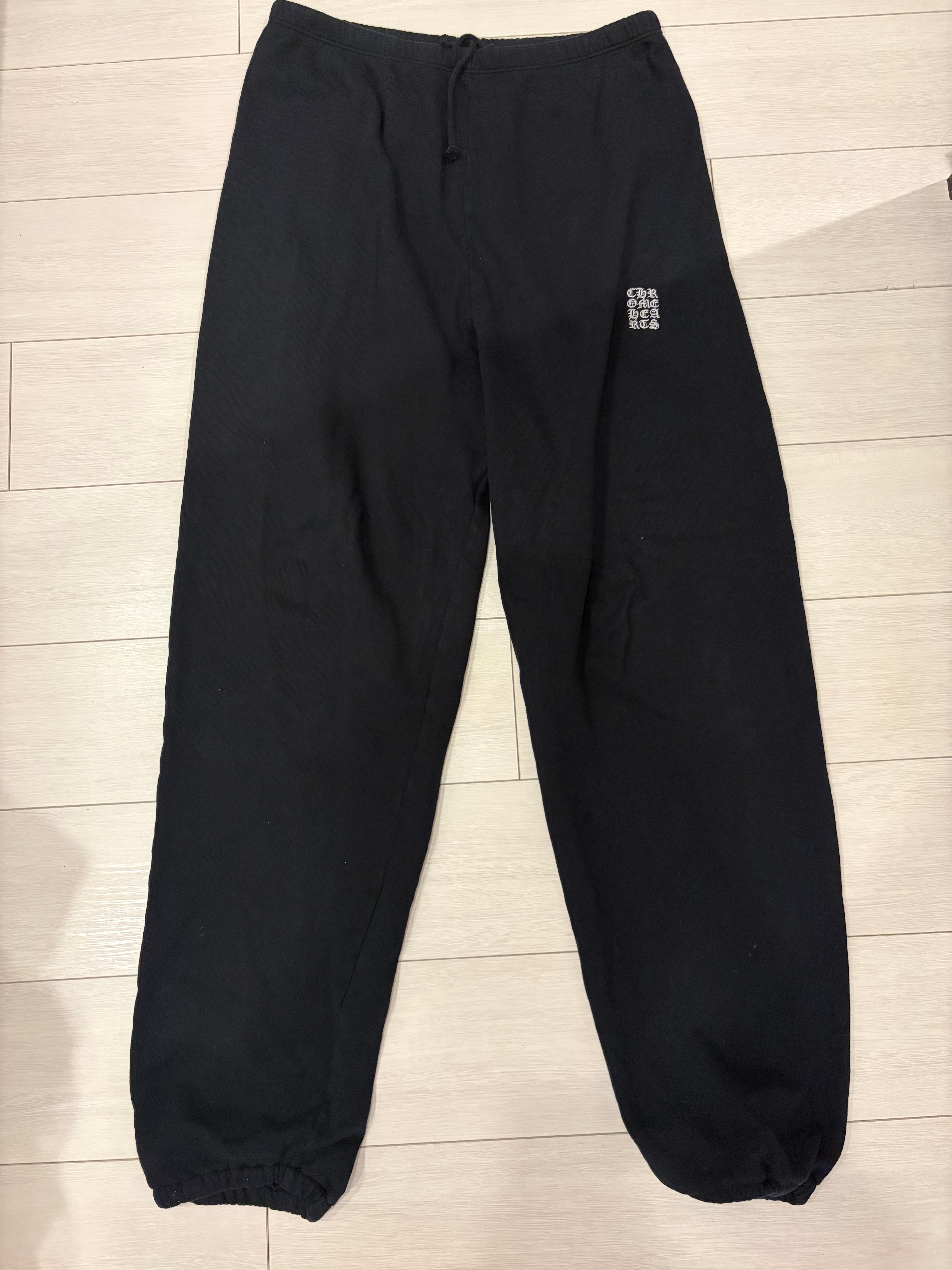 Chrome Hearts Y NOT SWT PANT Logo Embroidered Sweat Pants "Black"