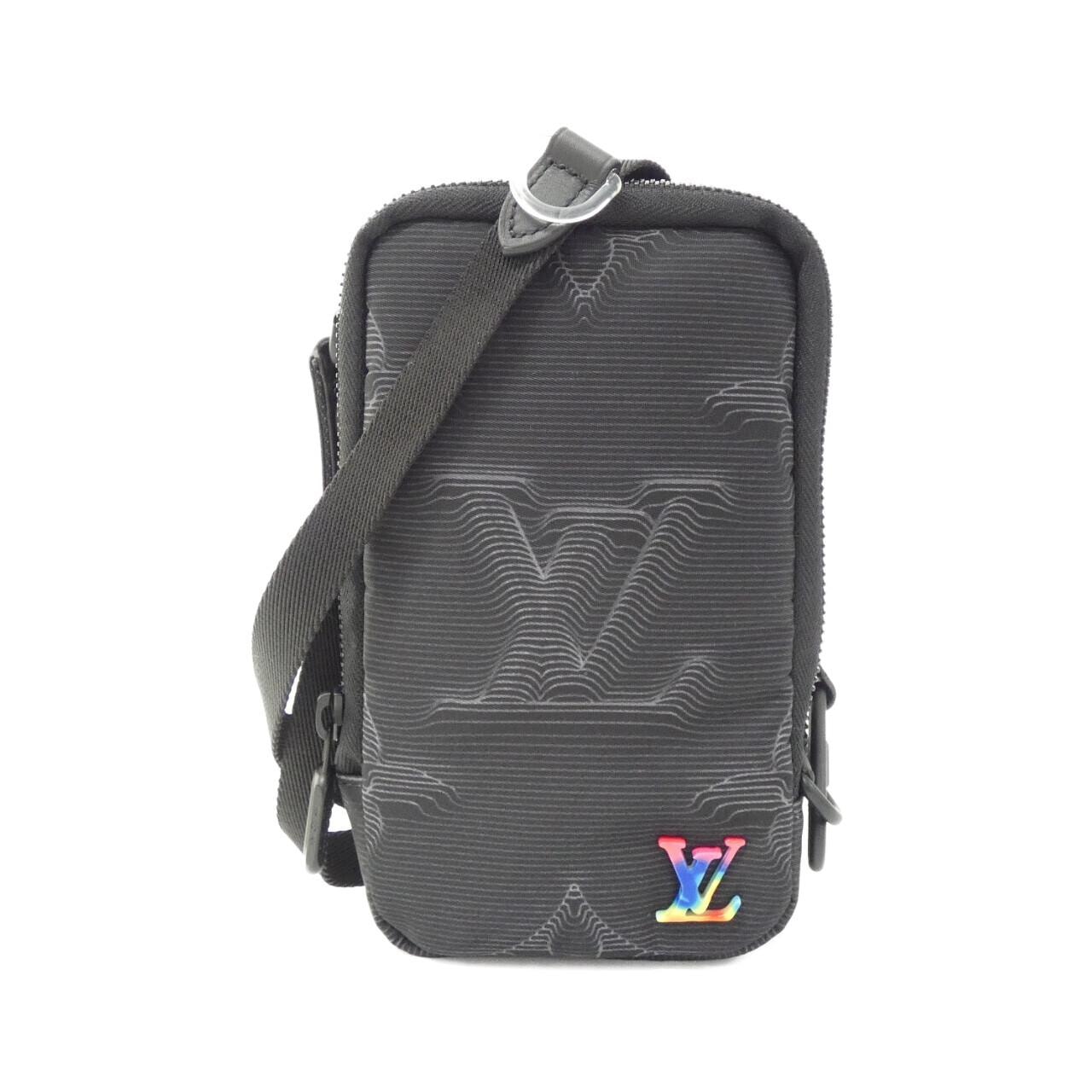 ルイヴィトン LOUIS VUITTON 2054 ダブル フォン ポーチ M80141 ショルダーバッグ