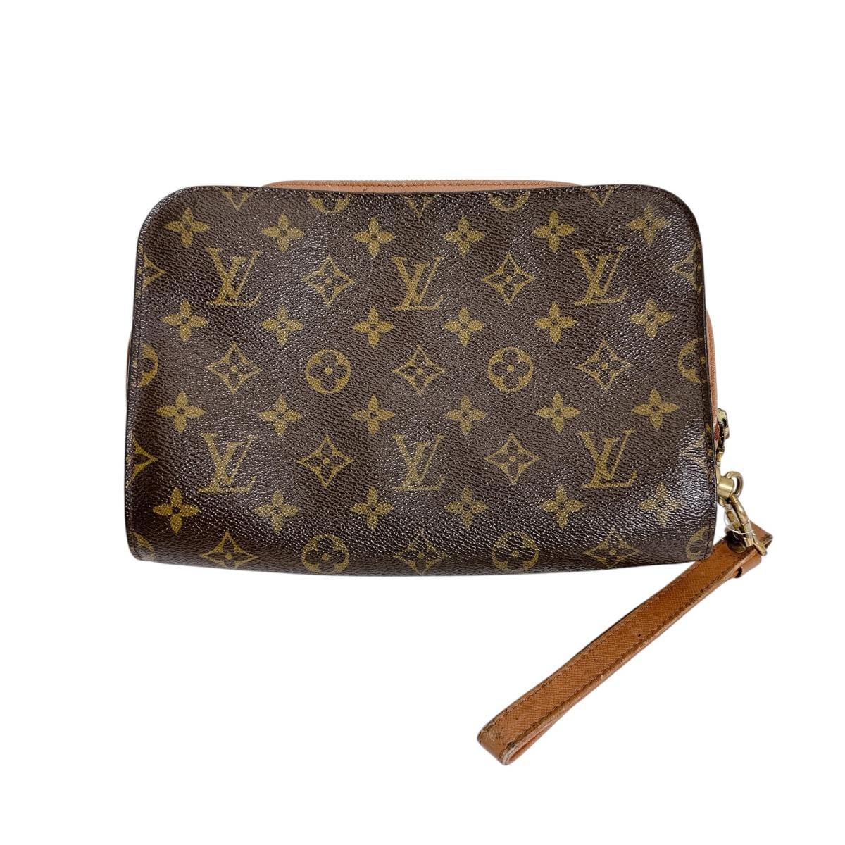 ルイヴィトン LOUIS VUITTON ファスナー M51790 モノグラム セカンドバッグ