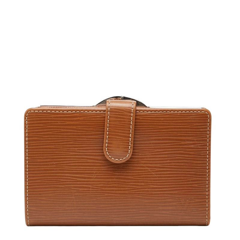 ルイ ヴィトン エピ ヴィエノワ 二つ折り財布 M63271 ケニアブラウン レザー レディース LOUIS VUITTON 【中古】