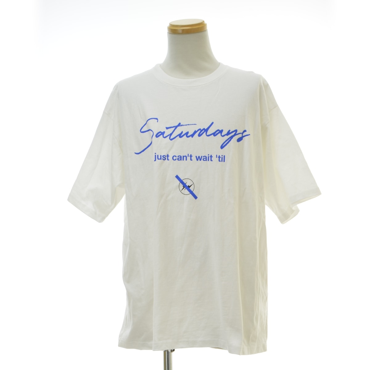 Saturdays NYC x FRAGMENT Short Sleeve T-Shirt "White"