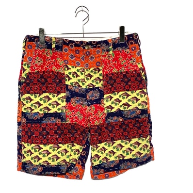 ENGINEERED GARMENTS FATIGUE SHORT - MULTI COLOR STRIPE HANDSTITCH 23SS