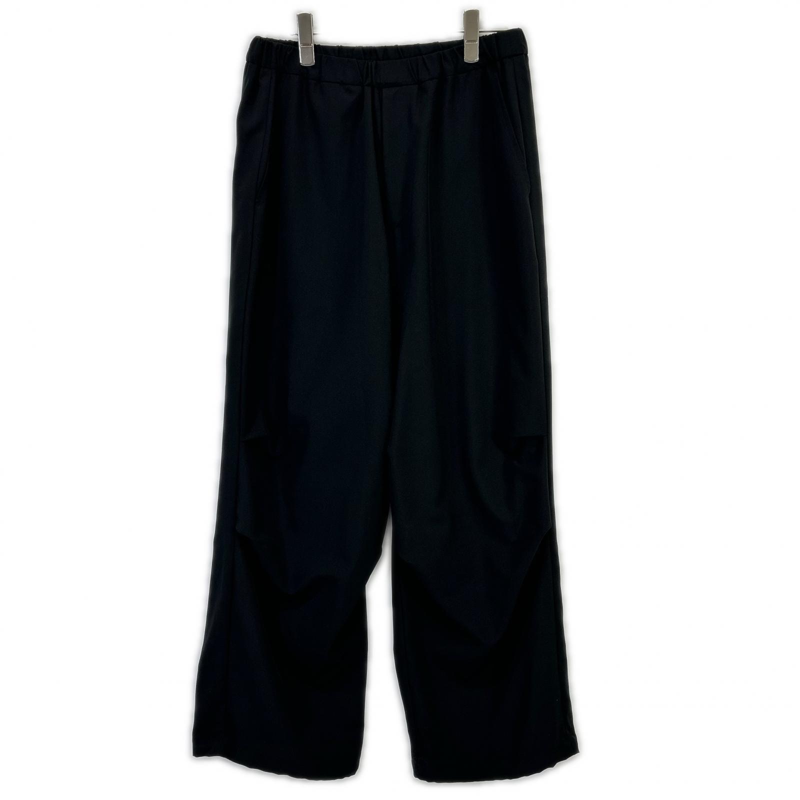 ラッドミュージシャン 24SS ブラック OVER PANTS ワイドパンツ 表記無し