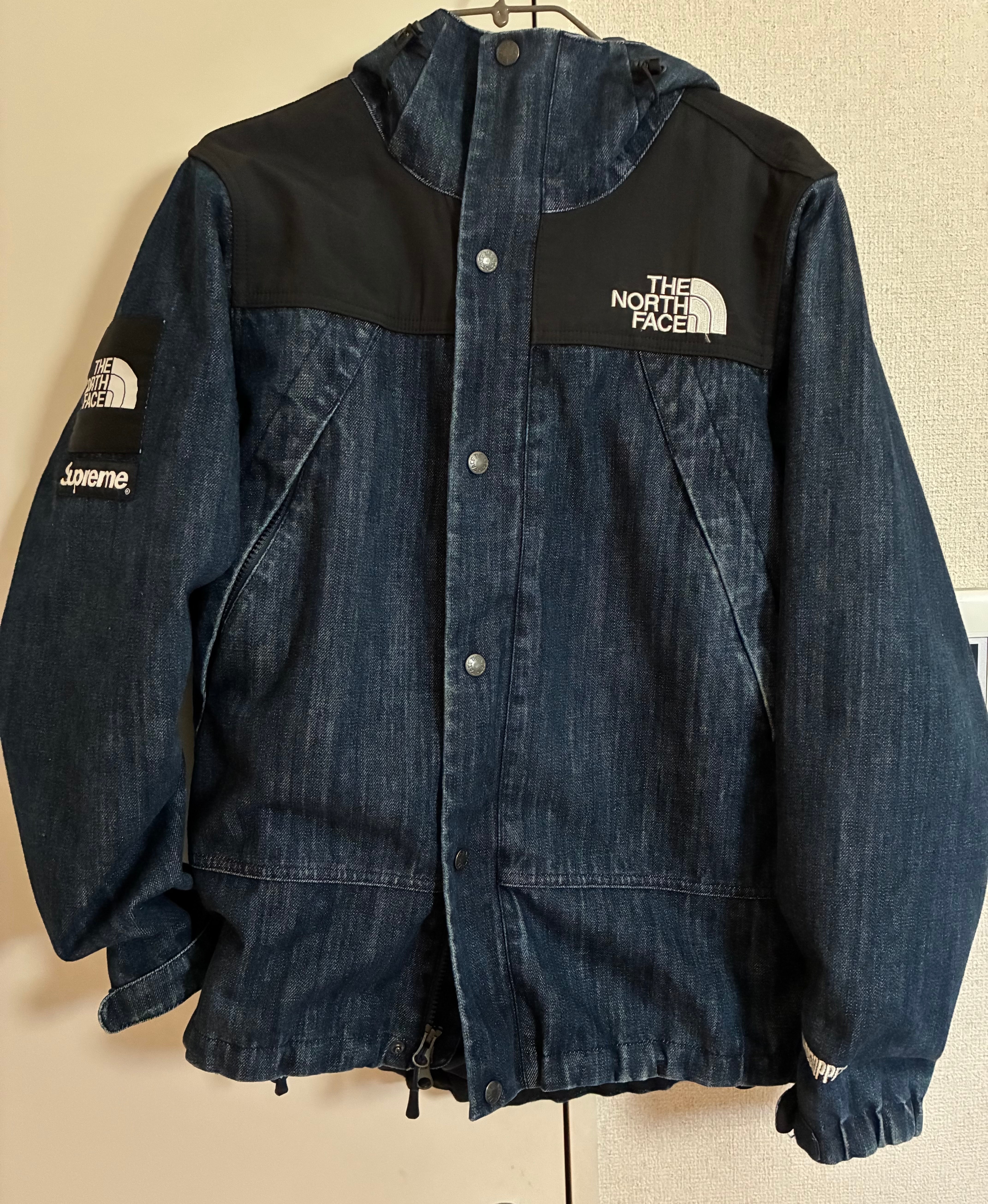 Supreme The North Face Denim Dot Shot Jacket "Denim"