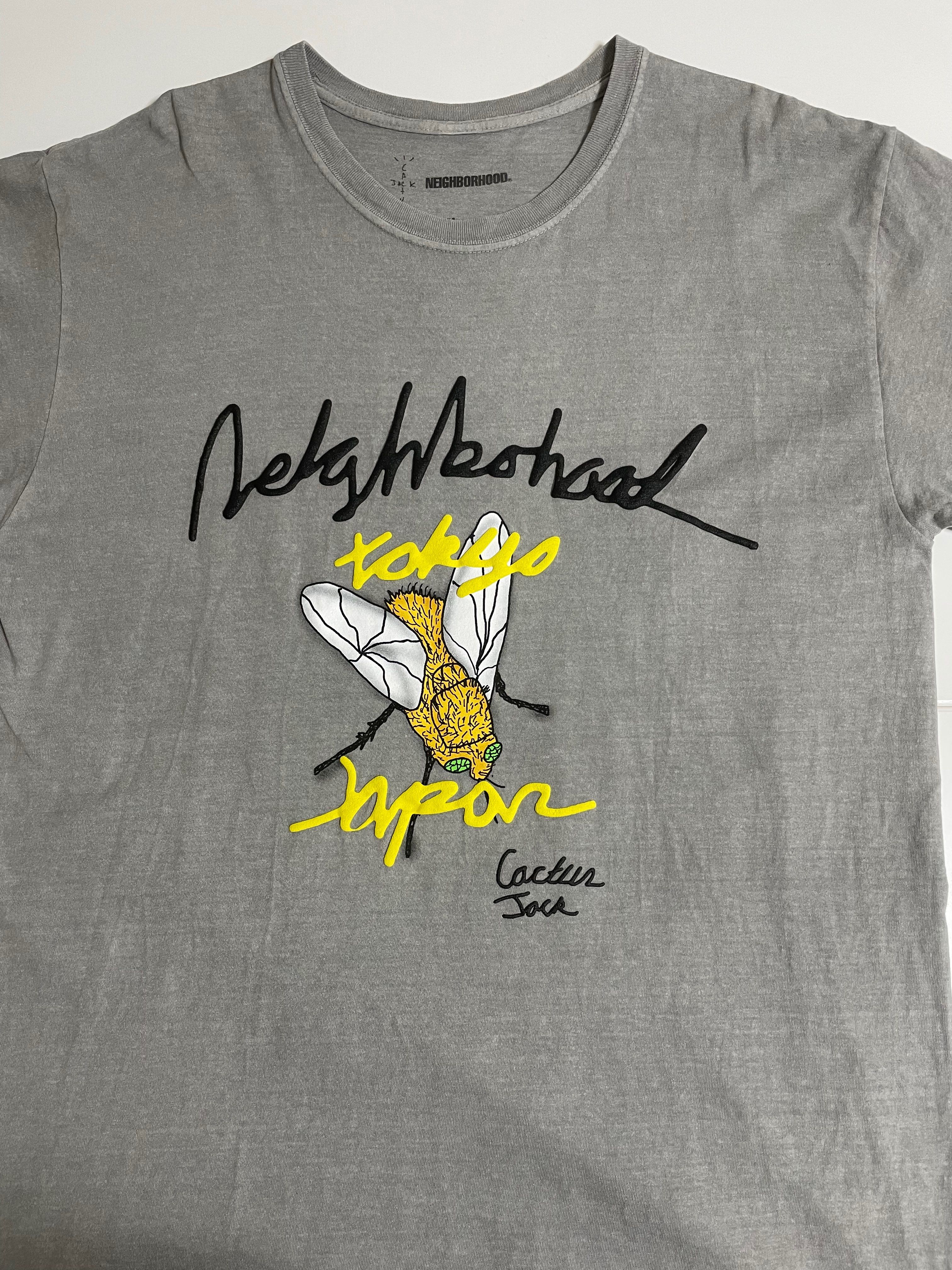 NEIGHBORHOOD Travis Scott Cactus Jack Carousel T-shirt "Grey"