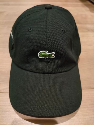 Supreme / Lacoste Pique 6-Panel "Black"