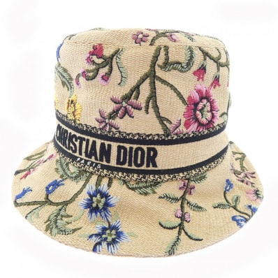 クリスチャンディオール CHRISTIAN DIOR D-BOBBY ボブハット DIOR PETITES FLEURS 32PFL923X175 ハット