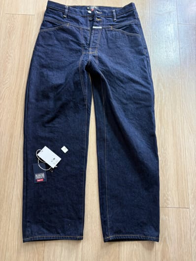 Supreme x Marithe + Francois Girbaud X-Seam Baggy Jean "Rigid Indigo"