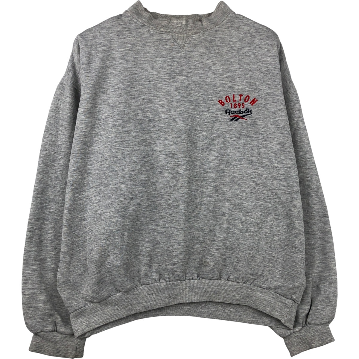 古着 90年代 リーボック Reebok モックネック スウェットシャツ トレーナー メンズL相当 ヴィンテージ/eaa614767