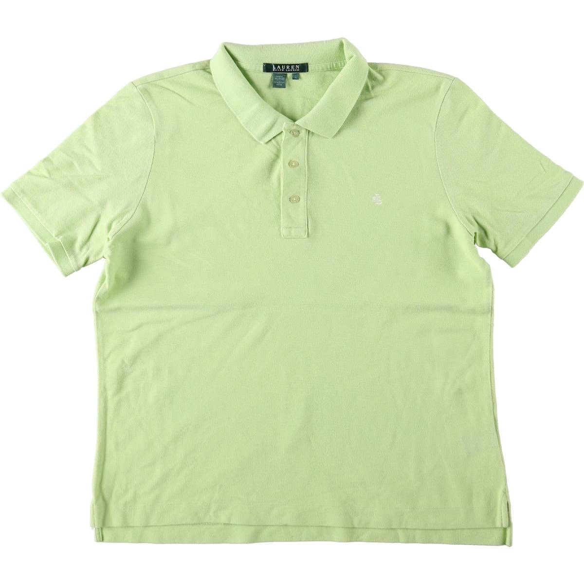 古着 ラルフローレン Ralph Lauren LAUREN ローレン 半袖 ポロシャツ レディースL相当/eaa668411