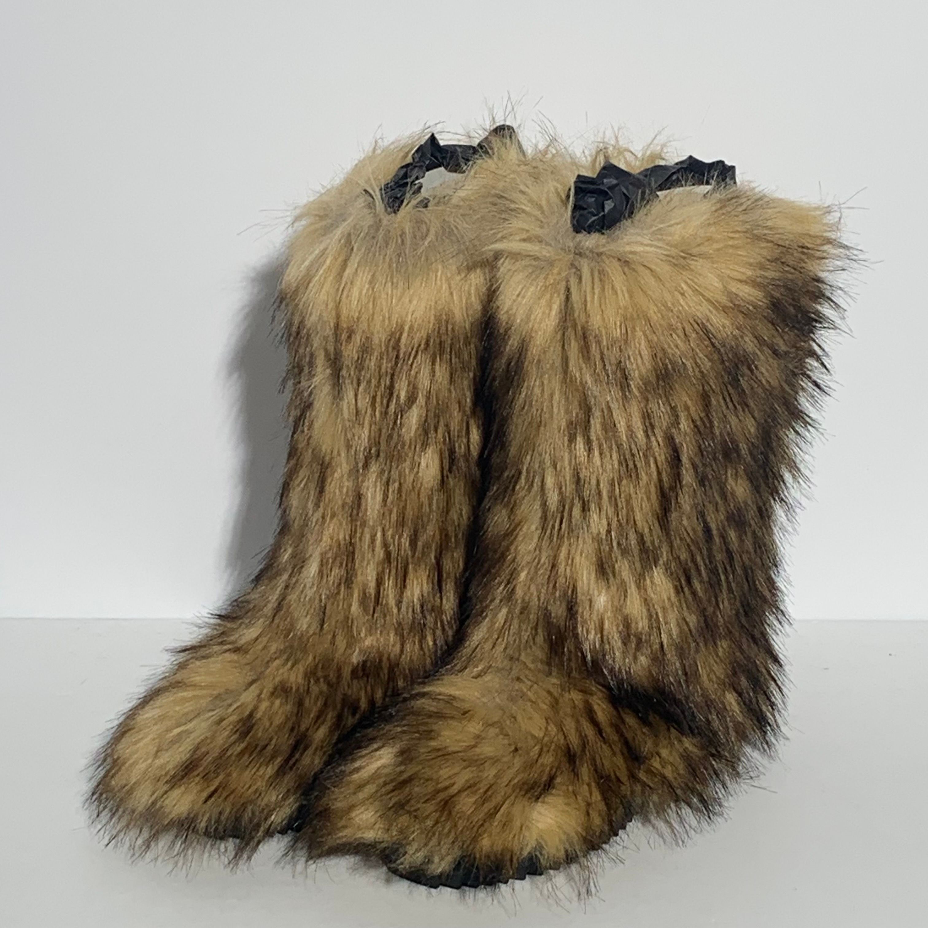 21AW FAUX FUR BOOT