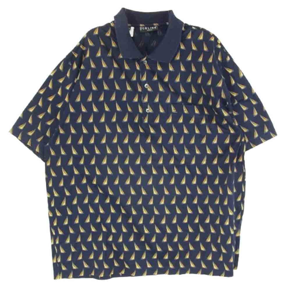傷や汚れあり】CELINE セリーヌ ポロシャツ ヴィンテージ アーカイブ