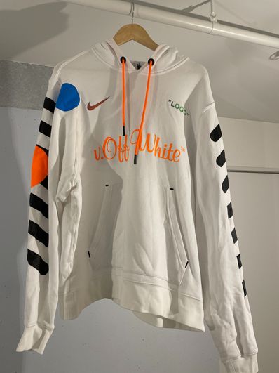 OFF-WHITE / Nikelab Mercurial NRG X Hoodie "White"