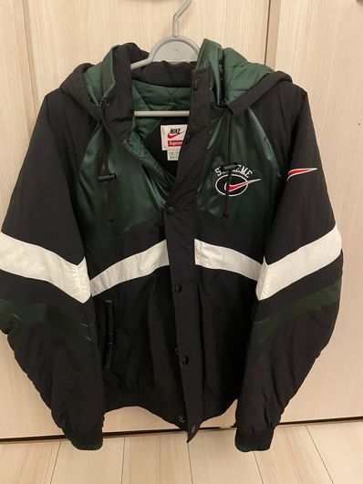 Supreme / Nike Hooded Sport Jacket "Green"