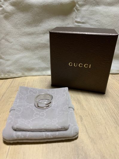 Gucci Branded Regular G ring "Silver"