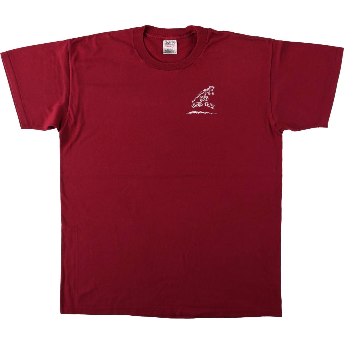 古着 90年代 オニータ ONEITA POWER/50 plus プリントTシャツ USA製 メンズXL相当 ヴィンテージ/eaa626697
