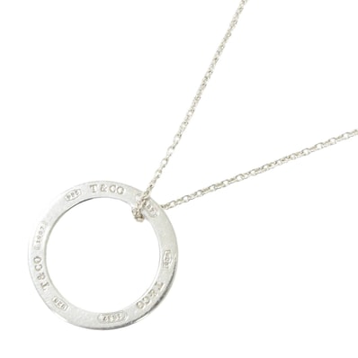 TIFFANY&Co. ティファニー ネックレス 1837 サークル ペンダント スモール シルバー シルバー925 (SV925 Ag925) 新品同様【中古】