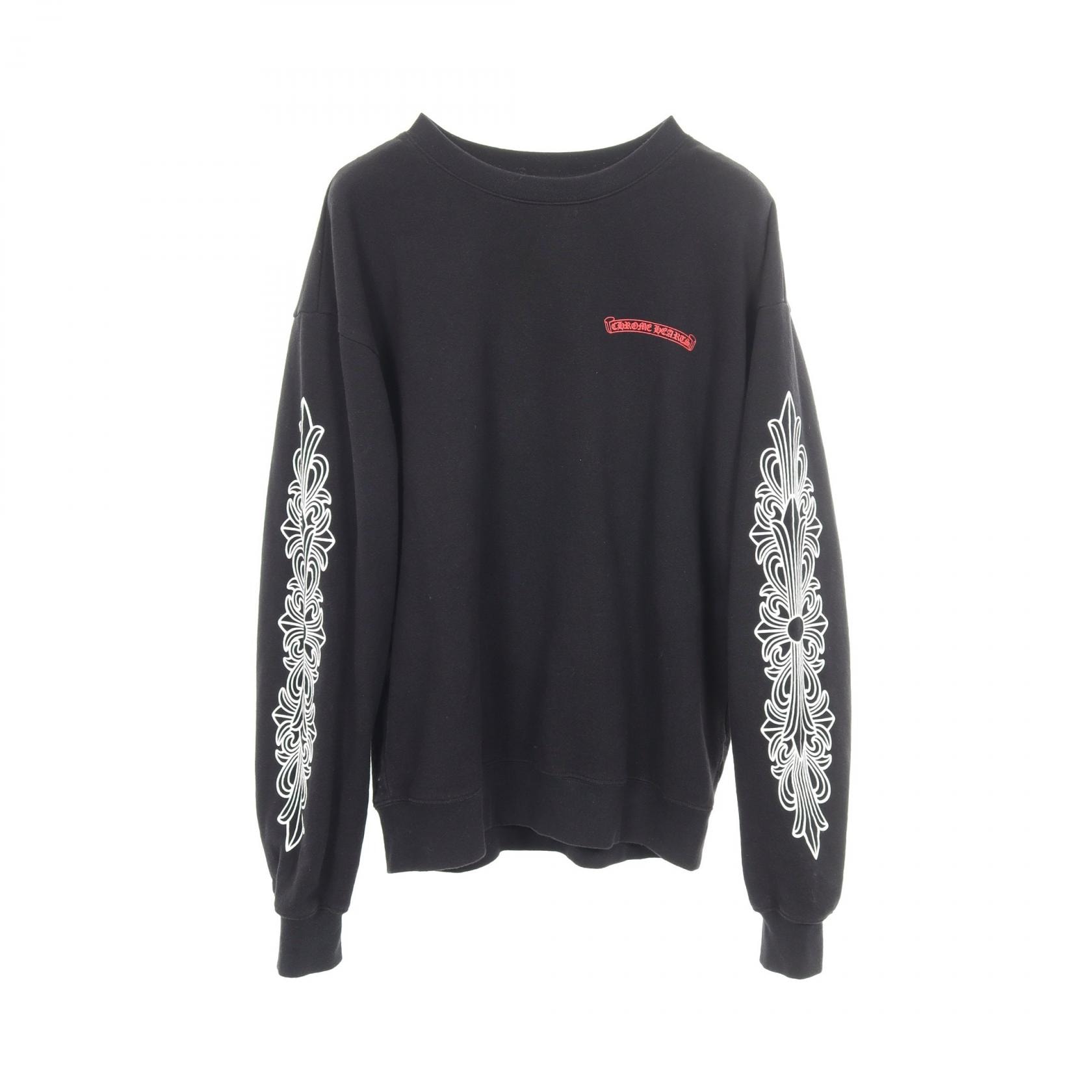 クロムハーツ CHROME HEARTS Chrome Hearts × MATTY BOY 99 EYES CHOMPER スウェット 衣料品 トップス コットン メンズ ブラック系 【中古】