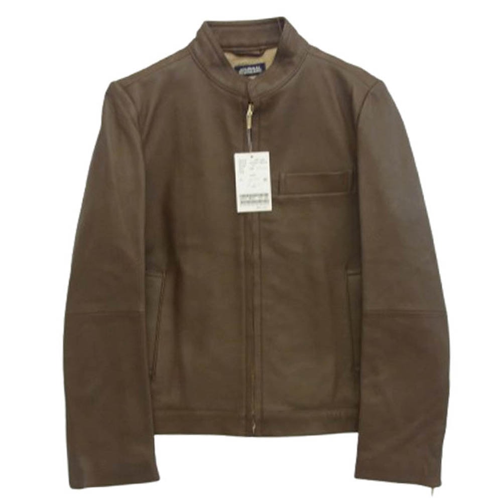 JOURNAL STANDARD ジャーナルスタンダード レザージャケット 2-2040-0601-3 レザー シングル ライダースジャケット ブラウン系【美品】【中古】