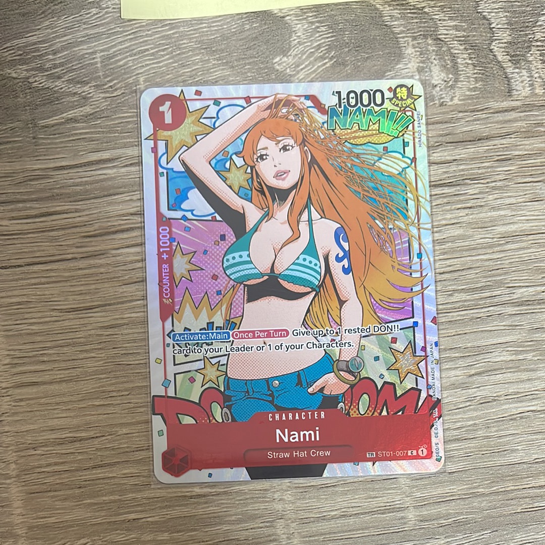 PSA10】ナミ C [ST01-007](プレミアムブースター「ONE PIECE CARD THE