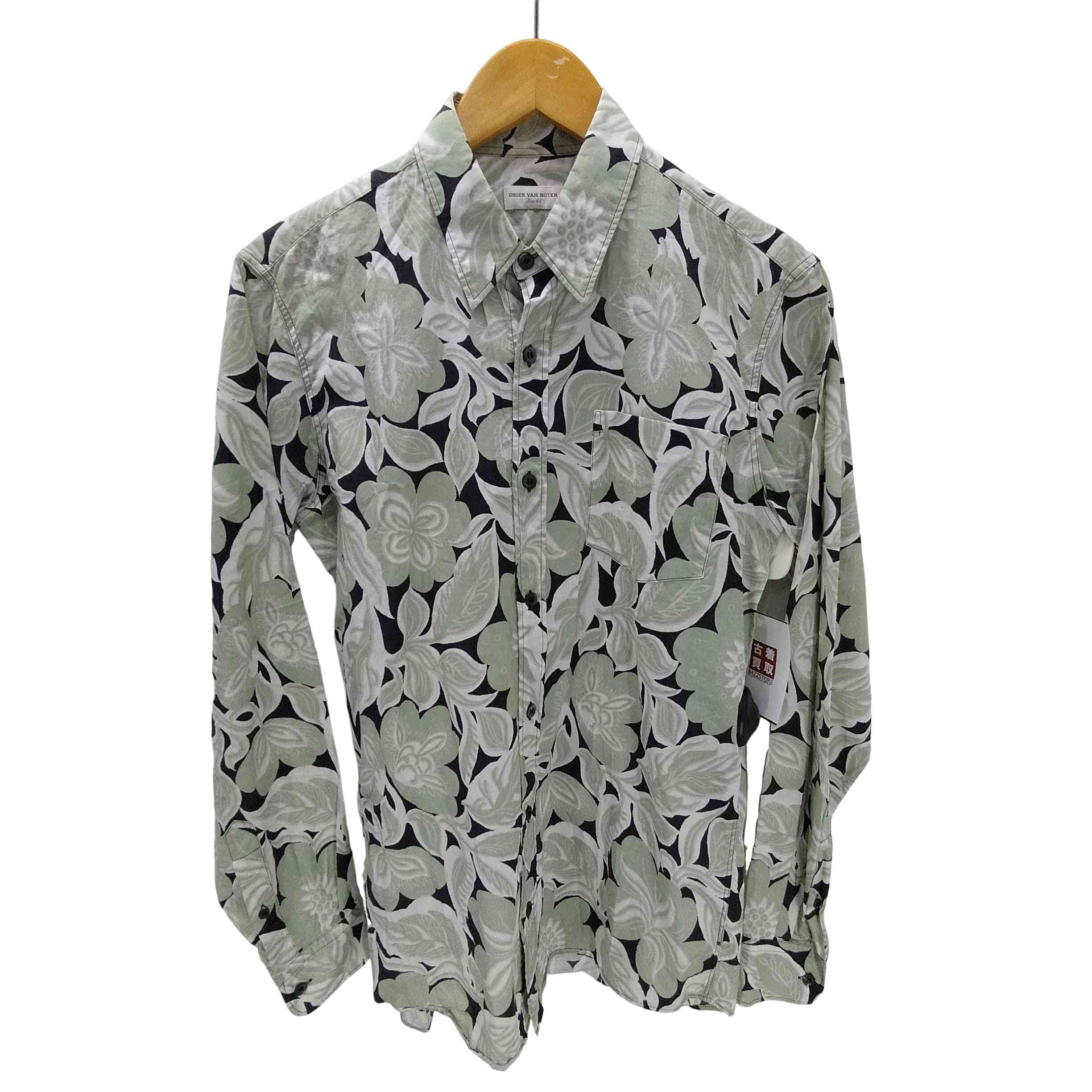 花柄 総柄 L/S シャツ【1141518287701】