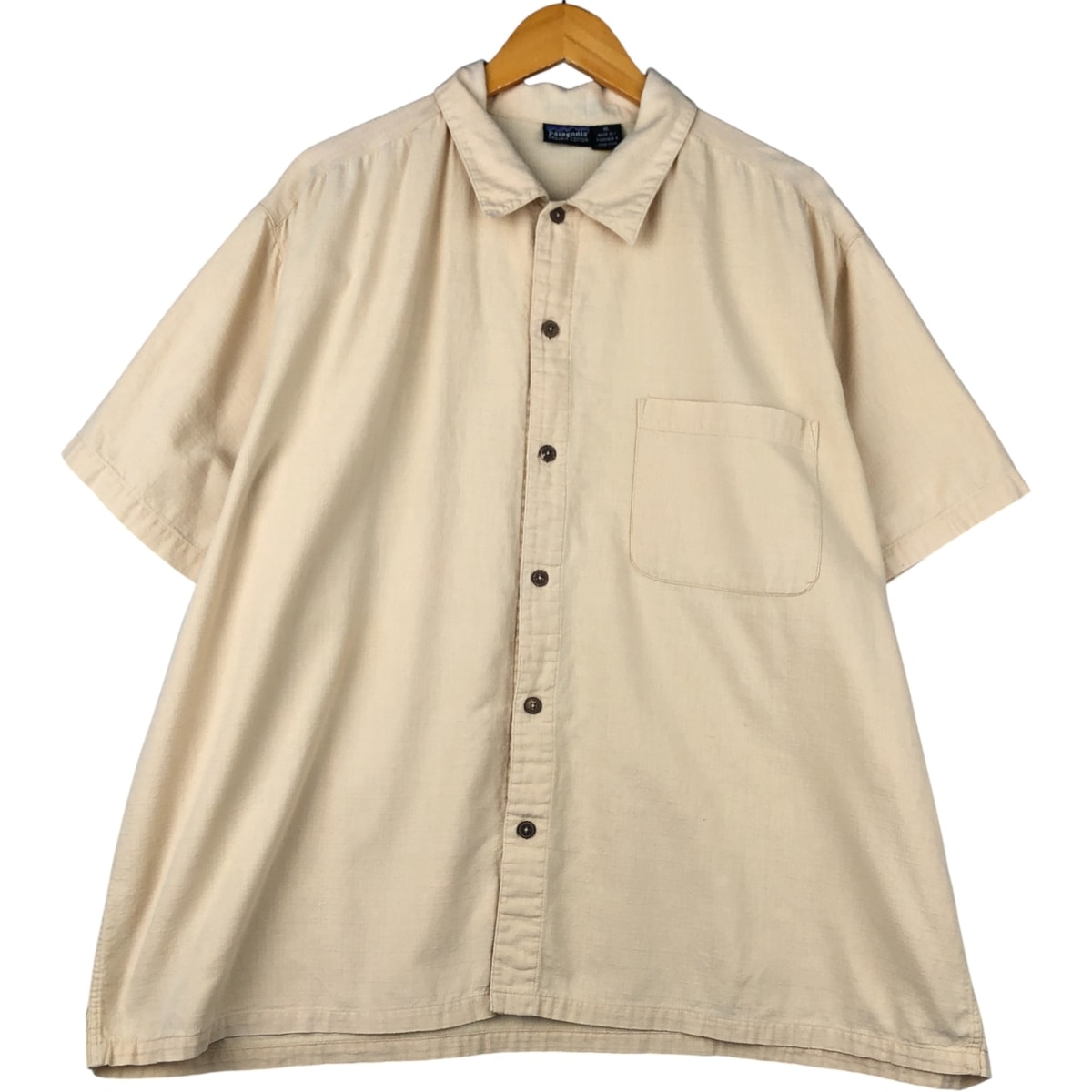 古着 パタゴニア Patagonia ORGANIC COTTON オーガニックコットン 半袖シャツ ボックスシャツ メンズXL相当/eaa589303