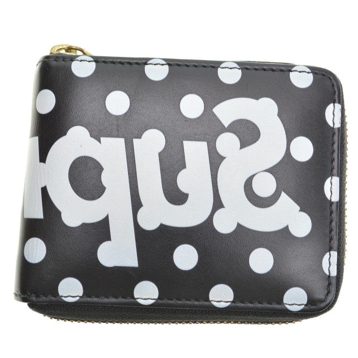 シュプリーム 2014 コムデギャルソン シャツ ドットロゴ 2つ折り 財布