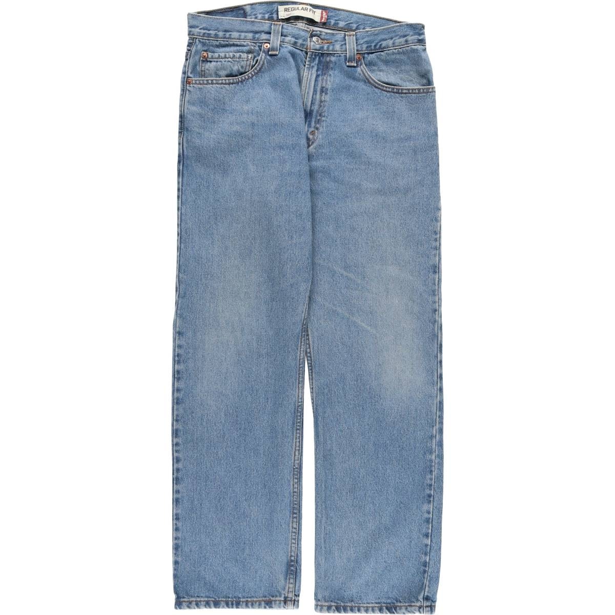 古着 リーバイス Levi's 505 REGULAR FIT テーパードデニムパンツ メンズw33相当/eaa553750